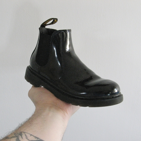 Dr. Martens Shoes - Dr Martens Black Chelsea Boots - Size 3